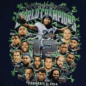 💎💎💎Seahawks Superbowl Champion T-Shirt💎💎💎